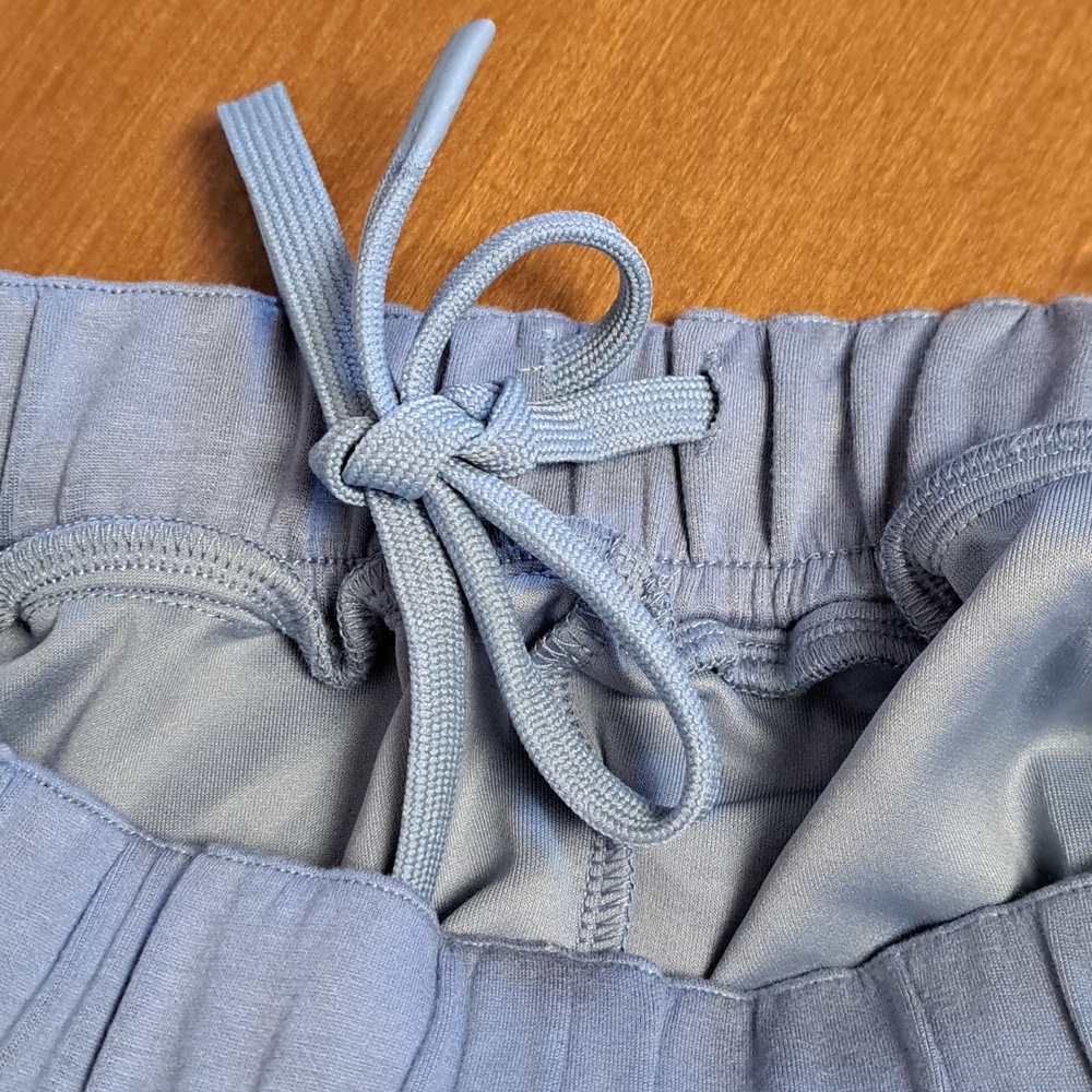 Umgee Casual Elastic Waist Blue Women’s Shorts - Picture 6 of 6